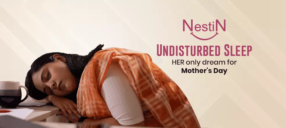 Undisturbed Sleep - HER only dream for Mother's Day