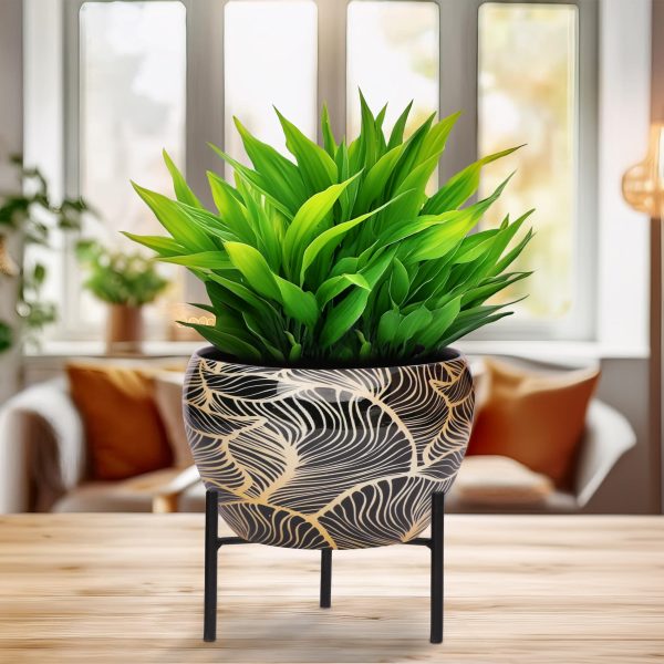 Printed Flower Pot