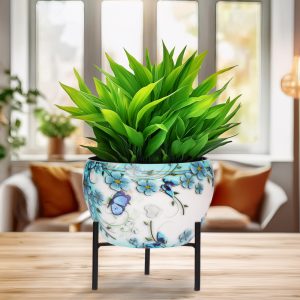 Printed Flower Pot