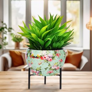 Printed Flower pot/vase