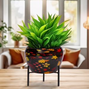 Printed Flower Pot