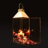 Scandinaviano Gold Lantern Light