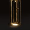 Tejo Tower Metal Lantern light in antique gold GL-4168B-BR