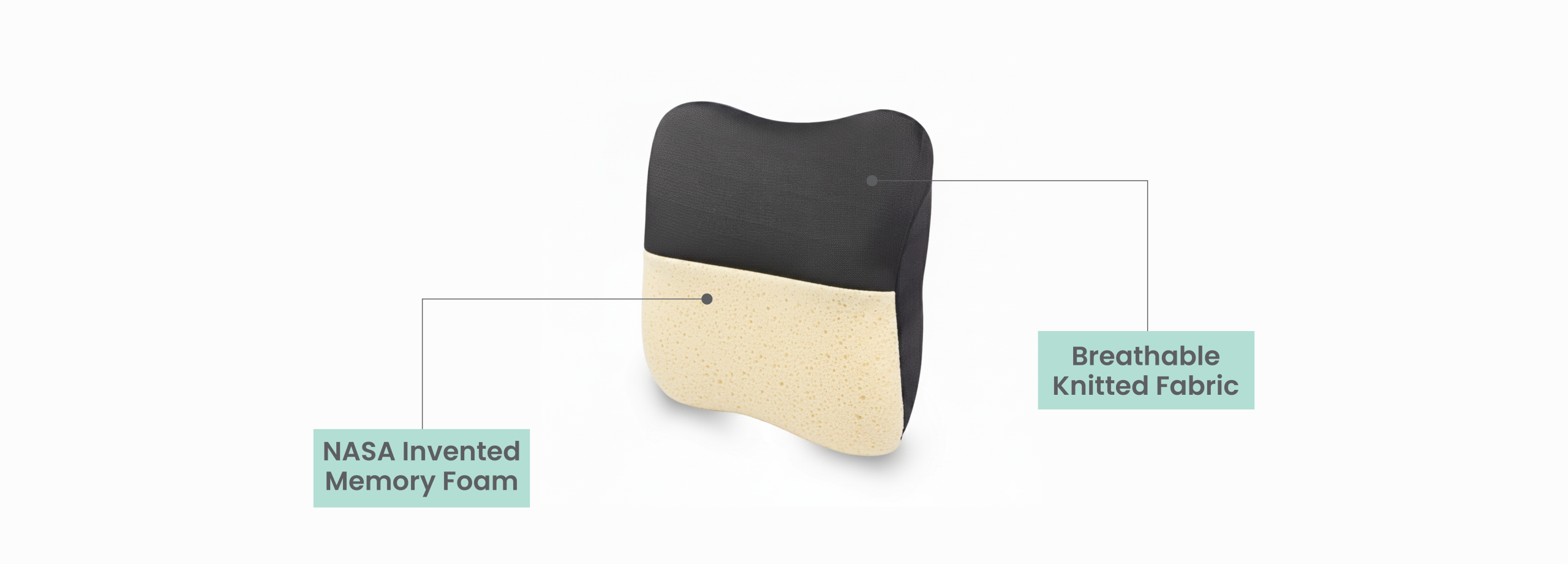 NestiN Memory Foam Car Neck Support