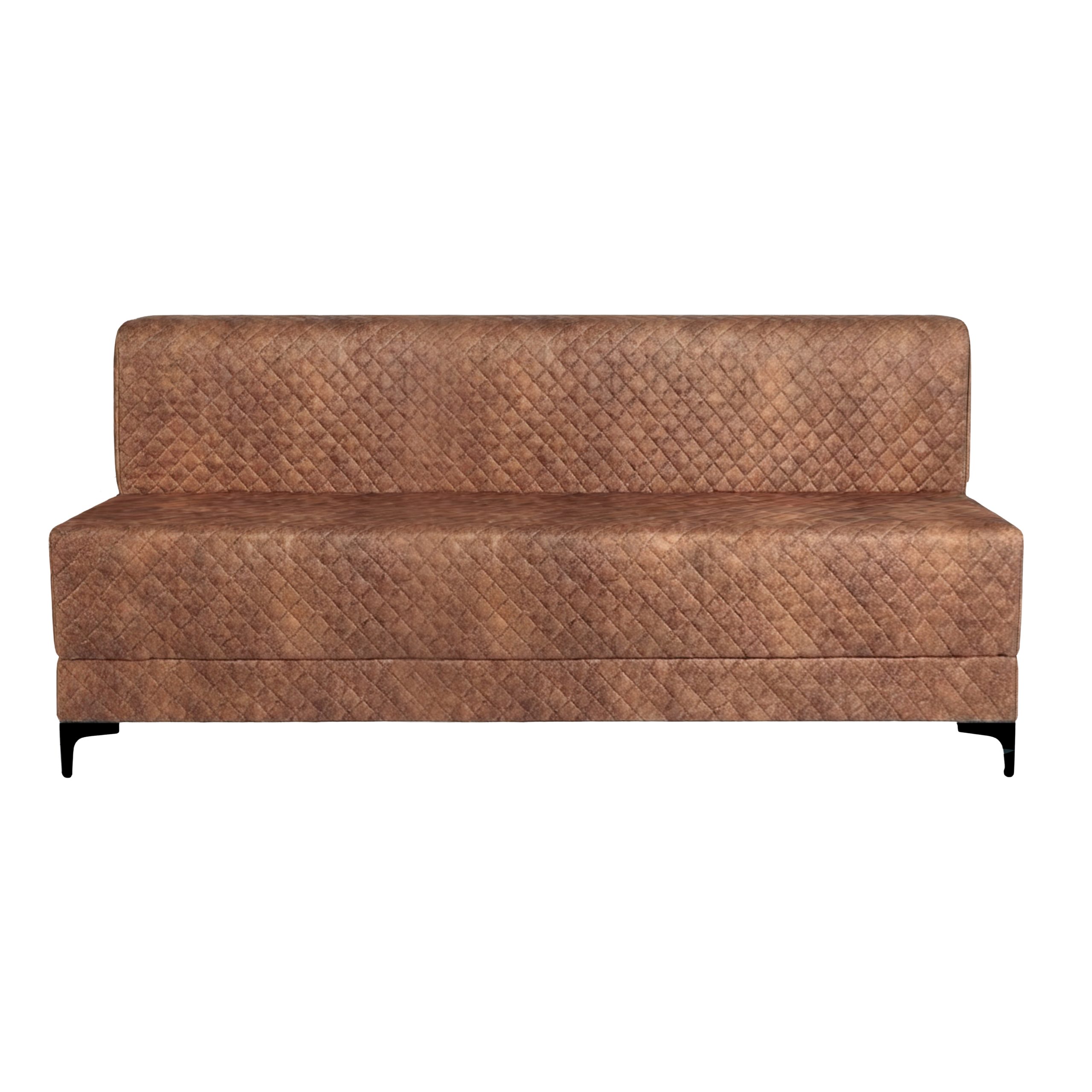 Sofa-cum-beds - with metal legs - quilted