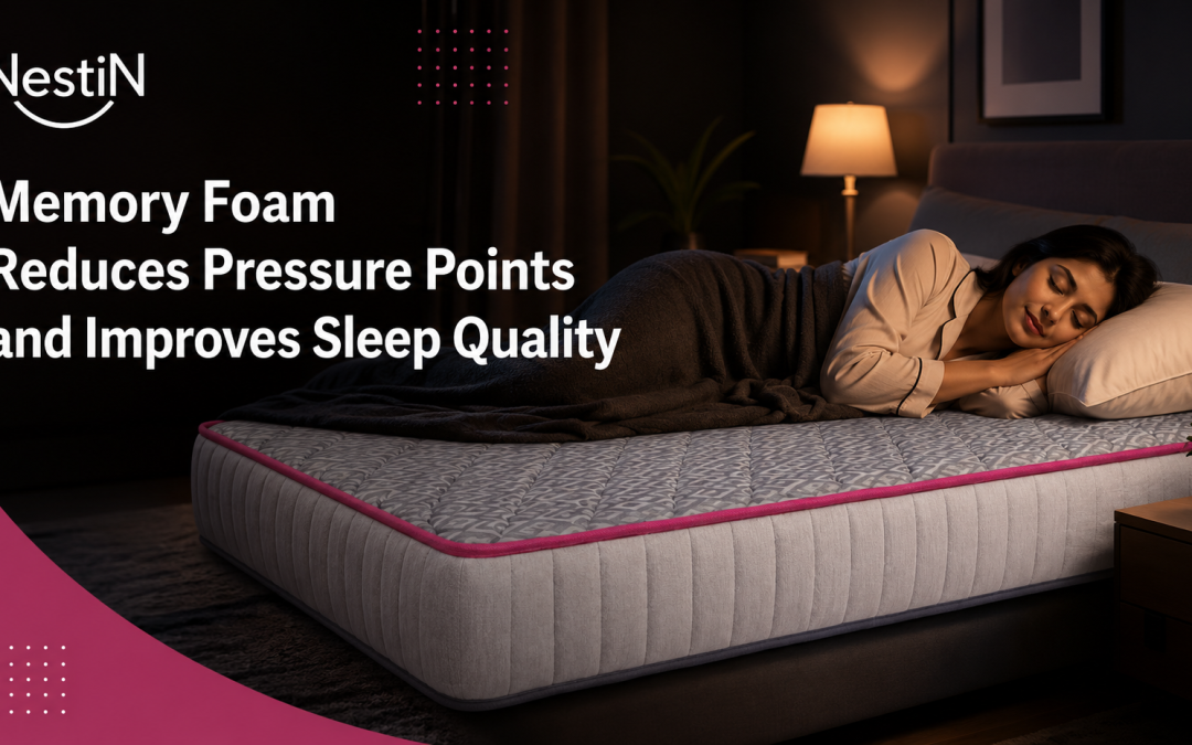 Memory Foam Reduces Pressure Points and Improves Sleep Quality