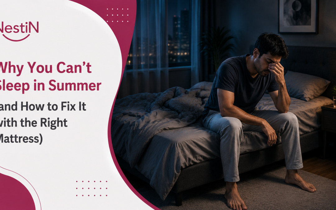 Why You Can’t Sleep in Summer (and How to Fix It with the Right Mattress)