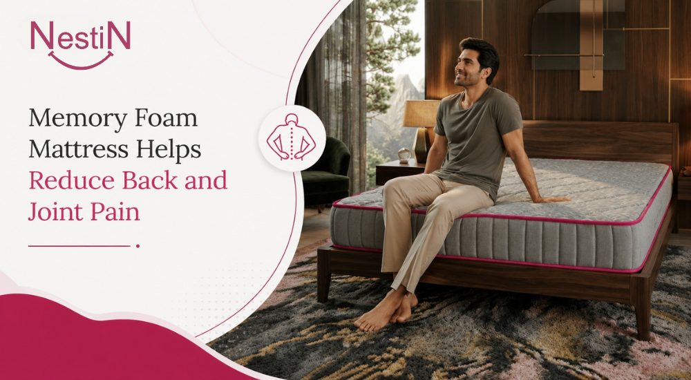 Memory Foam Mattress Helps Reduce Back and Joint Pain